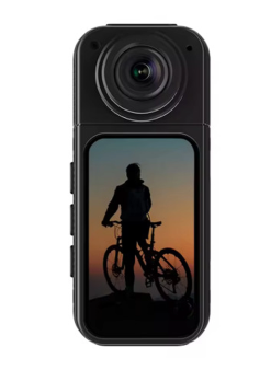 S70 Mıknatıslı Yaka Kamerası Hd Kalite, 30 Fps, Kolay Bağlantı, Boyun Askısı 2.7k Siyah