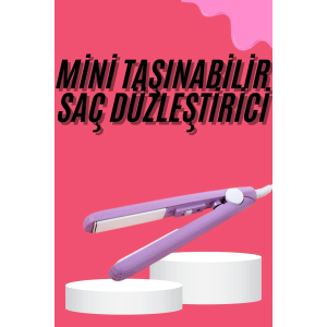 Saç Düzleştirici Pürüzsüz Parlaklık Seyahat Tipi Taşınabilir Seramik Kaplama