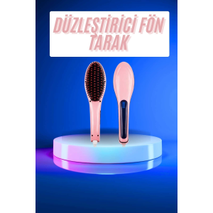Saç Düzleştirici Tarak Dijital Göstergeli Seramik Kaplama Sıkı Dişli