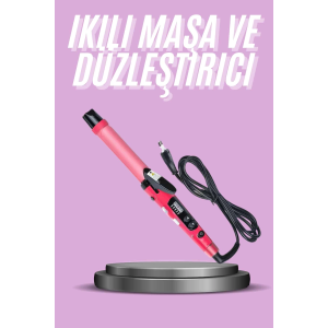 Saç Düzleştirici Ve Maşa İkili Saç Şekillendirici Tüm Saç Tiplerine Uygun