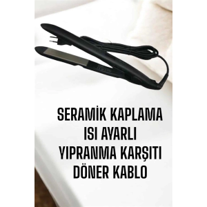 Saç Düzleştirici Yıpranma Karşıtı Keratin Bakımı Seramik Kaplama