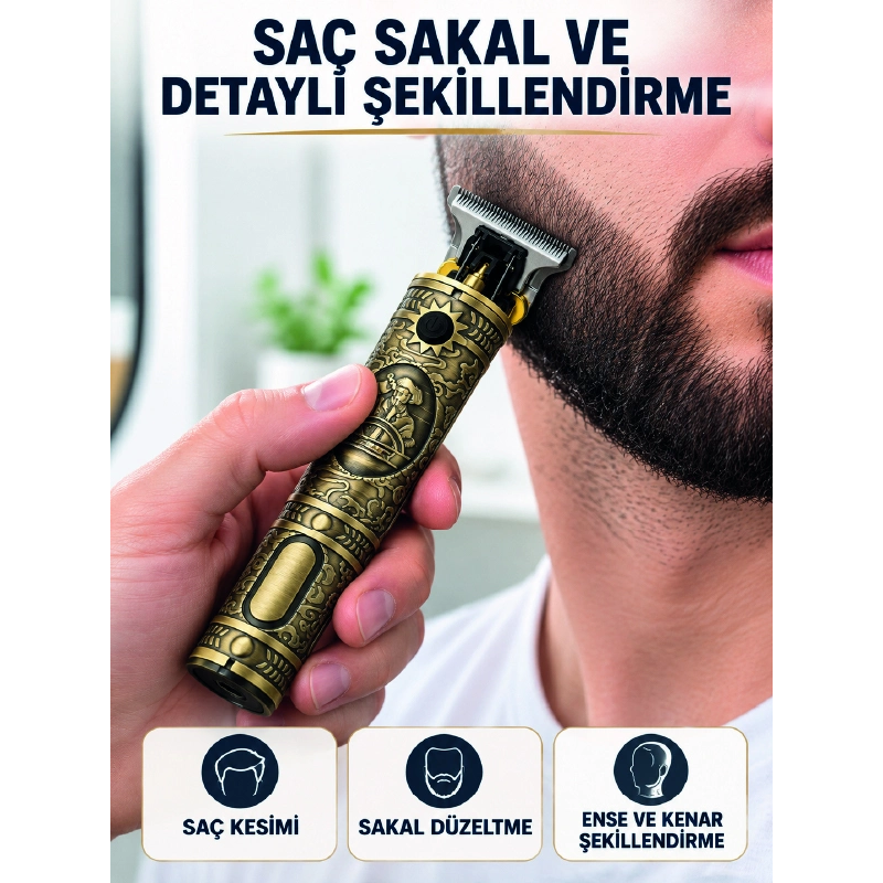 Saç Sakal Ense Düzeltme Makinesi 300 Dakika Çalışma Süreli Şarj Edilebilir Saç Sakal Ense Düzeltme Makinesi 300 Dakika Çalışma Süreli Şarj Edilebilir