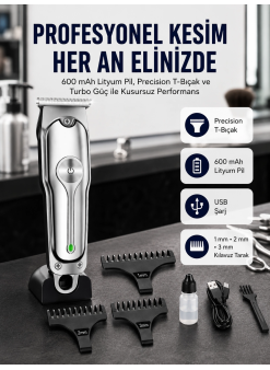 Saç Sakal Kesme Makinesi Lazer Epilasyon Öncesi Kısaltma Makinesi