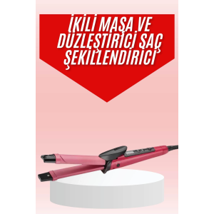 Saç Şekillendirici Düzleştirici Ve Maşa Özellikli Şekillendirici Seramik Kaplama