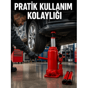 Sağlam Taban Yapılı Güvenilir Hidrolik Şişe Kriko