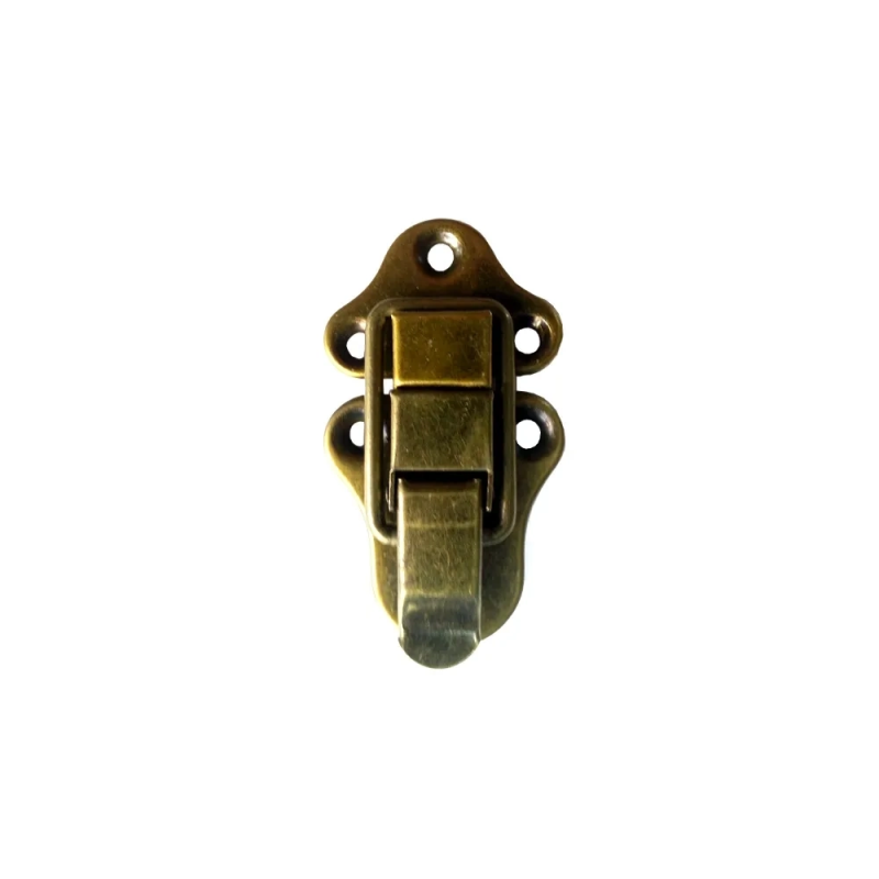Sandık, Kutu Klipsi, Ön Kilidi - 72x40mm, Antik, 1 Adet Sandık, Kutu Klipsi, Ön Kilidi - 72x40mm, Antik, 1 Adet
