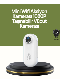 Şarj Edilebilir Uzun Ömürlü Mini Spor Kamera Full Hd