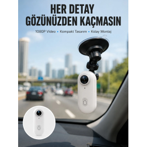Şarj Edilebilir Uzun Ömürlü Mini Spor Kamera Full Hd Yeni Nesil