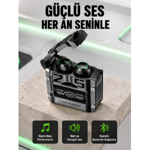 Şarj Kutulu Kablosuz Bluetooth Kulak İçi Spor Kulaklık Yeni Nesil
