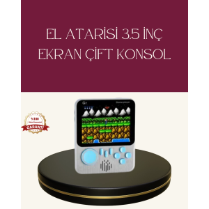 Şarjlı 3.5 İnç Retro Oyun Konsolu