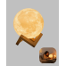 Şarjlı 3d Baskılı 16 Renk Ay Lambası  Stand