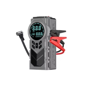 Şarjlı 8.000 Mah Taşınabilir Çanta Araç Akü Şarj Takviyeli Işıklı Hava Kompresörü Powerbankli