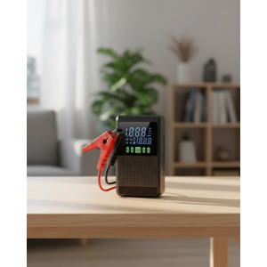 Şarjlı Araç Akü Takviyeli Hava Pompası Powerbank Özellikli
