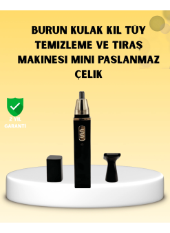 Şarjlı Burun Ve Kulak Kılı Temizleme Cihazı