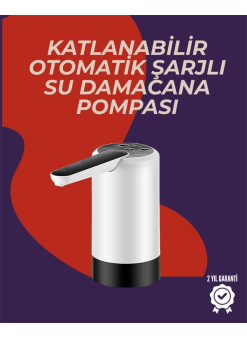 Şarjlı Daana Su Pompası Otomatik Ve Taşınabilir