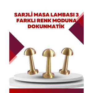 Şarjlı Dimmerli Led Masa Lambası – 4-8 Saat Aydınlatma