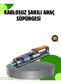 Şarjlı Kablosuz El Süpürgesi Yüksek Emiş Güçlü Ve Çok Başlıklı