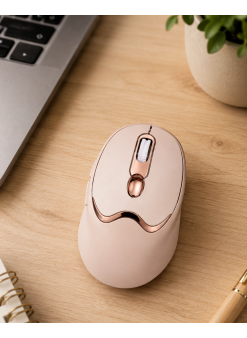 Şarjlı Kablosuz Mouse Sessiz Tıklama Bluetooth Ve Usb Destekli