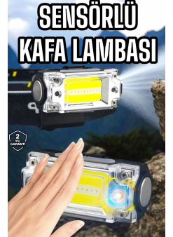 Şarjlı Kafa Feneri Suya Dayanıklı Ayarlanabilir Kamp Feneri