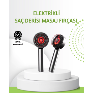 Şarjlı Saç Derisi Masaj Cihazı Kırmızı Işık Ve 3d Tarak Dişli