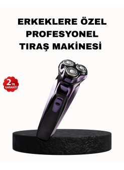 Şarjlı Saç Ve Sakal Tıraş Makinesi Kablosuz Kompakt Tasarımlı