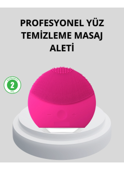 Şarjlı Su Geçirmez Yüz Temizleme Ve Masaj Aleti – 3 Fonksiyonlu