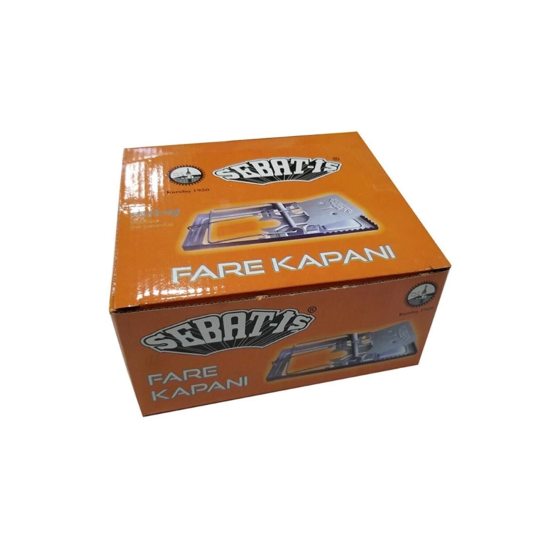 Sebat-iş Yaylı Metal Fare Kapanı 12 Adet Sebat-iş Yaylı Metal Fare Kapanı 12 Adet