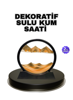 Şeffaf Dekoratif Kum Saati – Dayanıklı Gövde, Minimalist Stil, Masa Ve Vitrin Aksesuarı
