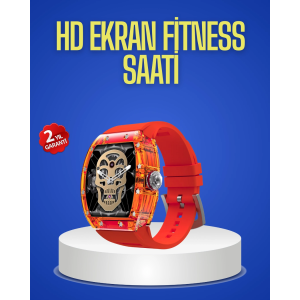 Şeffaf Tasarımlı Akıllı Saat Dokunmatik Ekranlı