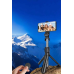 Selfie Çubuğu Tripod Kumandalı Telefon Tutucu Siyah