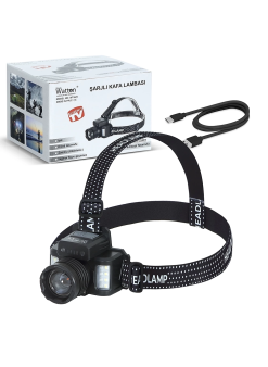 Sensörlü Cree Tg Led  Şarjlı Kafa Lambası  Wt-625