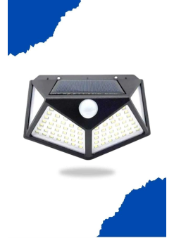 Sensörlü Güneş Enerjili Duvar Lambası