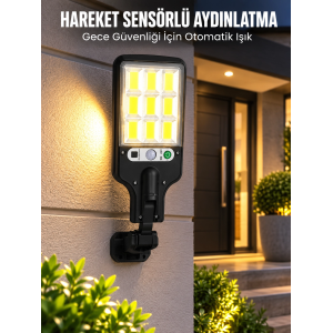 Dış Mekan Sensörlü Aydınlatma Modern Ve Kullanıcı Dostu Yeni Nesil