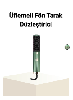 Seramik Plakalı Saç Düzleştirici – 200°c Ayarlanabilir Isı, İyon Teknolojisi