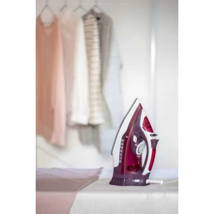 Seramik Tabanlı Kırmızı 2200 Watt Şok Buharlı Ütü