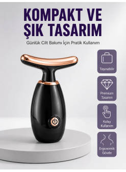 Serum Emilimini Artıran Yüz Masaj Cihazı Yeni Nesil