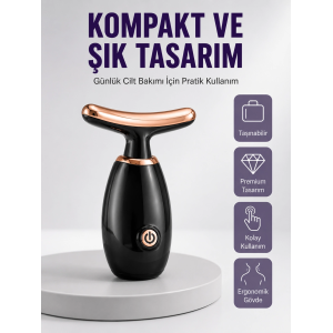 Serum Emilimini Artıran Yüz Masaj Cihazı Yeni Nesil