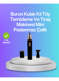 Sessiz Çalışan Tüy Düzeltici Burun Ve Kulak Makinesi