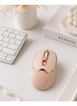 Sessiz Tıklama Özellikli Şarjlı Kablosuz Mouse Çoklu Cihaz Uyumlu