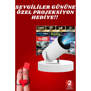 Sevgiliye Özel Hediye Ayaklı Sinema Projektörü Projeksiyon