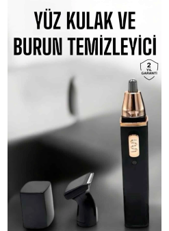 Seyahat Tipi Mini Taşınabilir Siyah Burun Kulak Yanak Kıl Ve Tüy Temizleme Makinesi