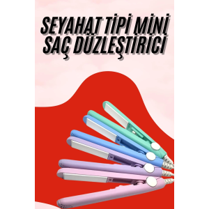 Seyahat Tipi Taşınabilir Saç Düzleştirici Saç Şekillendirici Yüksek Isı Ayarlı