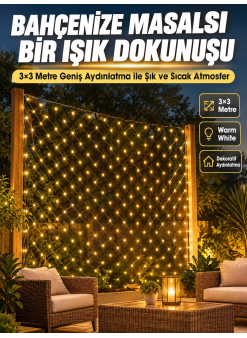 Sıcak Gün Işığı Led İle Geniş Alanlarda Göz Alıcı Dekorasyon