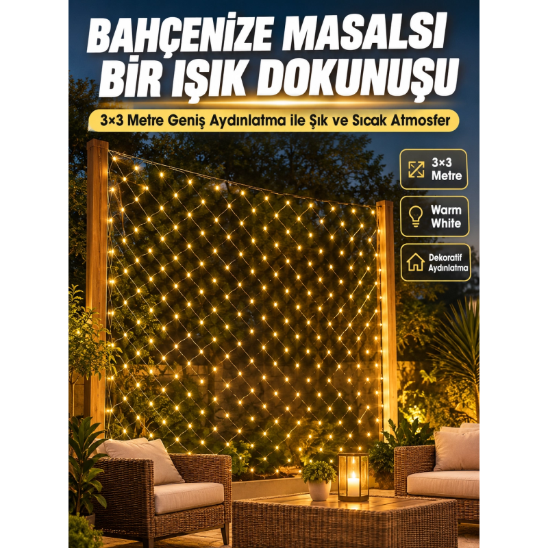 Sıcak Gün Işığı Led İle Geniş Alanlarda Göz Alıcı Dekorasyon Sıcak Gün Işığı Led İle Geniş Alanlarda Göz Alıcı Dekorasyon