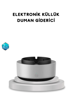 Sigara Dumanı Ve Koku Giderici Hava Temizleyici Küllük – 2 Katmanlı Filtreli