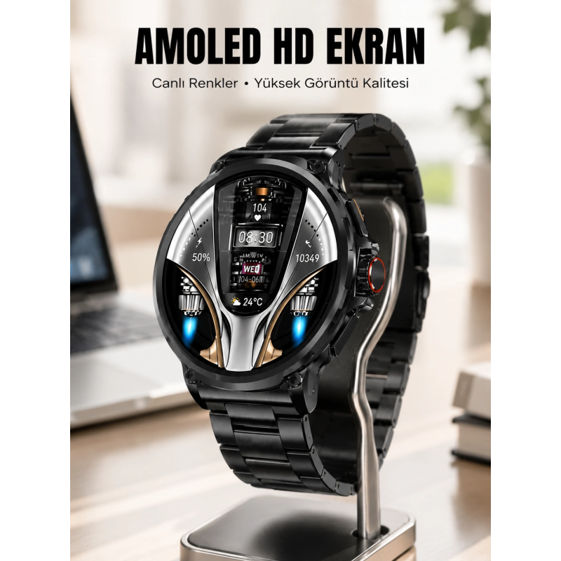 Şık Metal Kasa Ve Değiştirilebilir Kordonlarla Sw80 Smartwatch Yeni Nesil Şık Metal Kasa Ve Değiştirilebilir Kordonlarla Sw80 Smartwatch Yeni Nesil