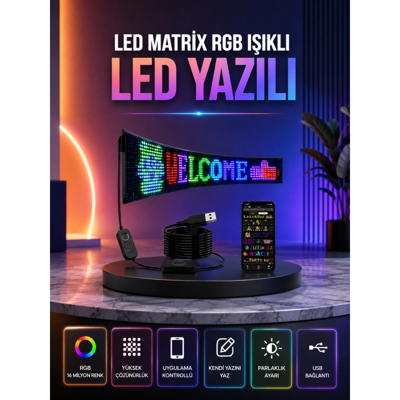 Şık Ve Fonksiyonel Rgb Led Panel Canlı Renk Yansımalı Işık Sistemi Şık Ve Fonksiyonel Rgb Led Panel Canlı Renk Yansımalı Işık Sistemi