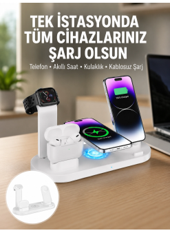 Şık Ve Fonksiyonel Tasarım – Evde, Ofiste Veya Seyahatte Kusursuz Şarj Deneyimi Yeni Nesil