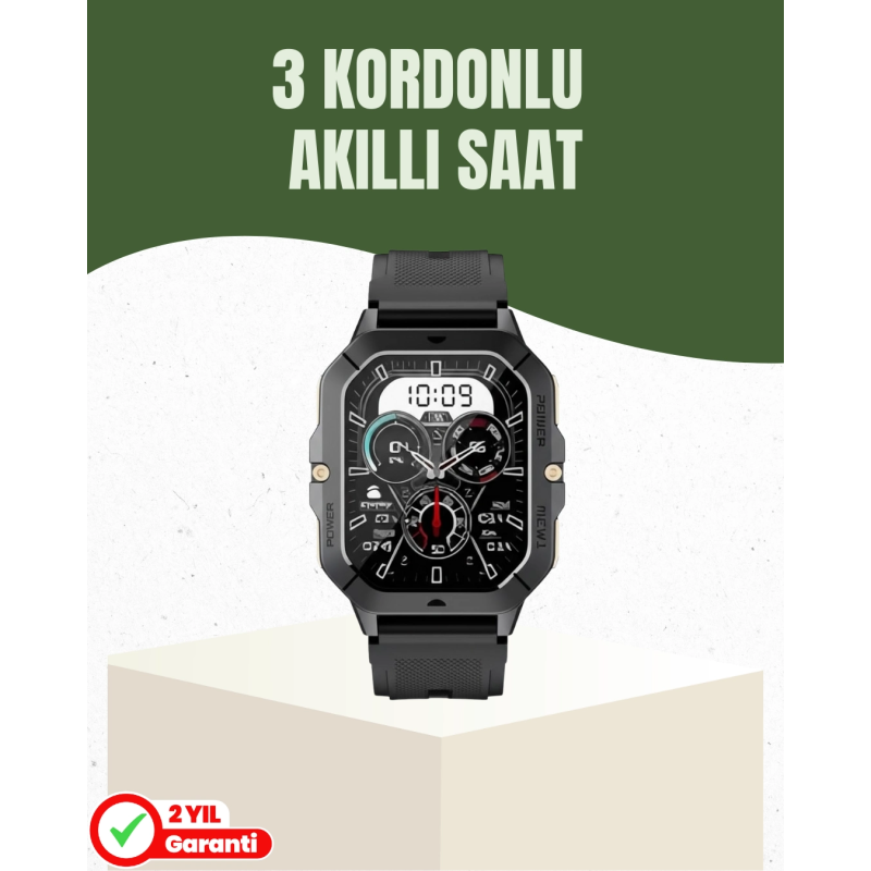 Şık Ve Hafif Akıllı Saat Spor Ve Günlük Kullanım Şık Ve Hafif Akıllı Saat Spor Ve Günlük Kullanım