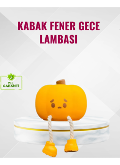 Silikon Pumpkin Night Light Telefon Tutuculu Led Lamba